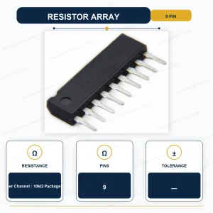 مقاومت اره اي Array 10K 9PIN