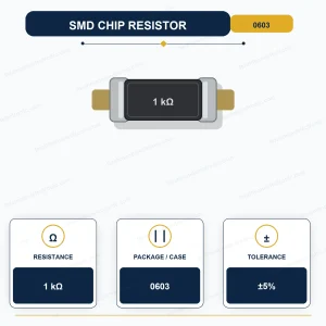 مقاومت 0603-1K 5% SMD
