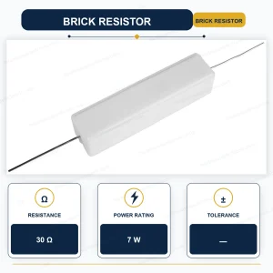مقاومت 30R-7W آجري
